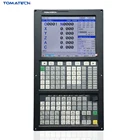 Токарный станок TOMATECH, 10-дюймовый экран, 2-3 оси, вертикальная панель, с гидравлическая револьверная головка инструментальным чейнджером, контроллер токарного станка с ЧПУ