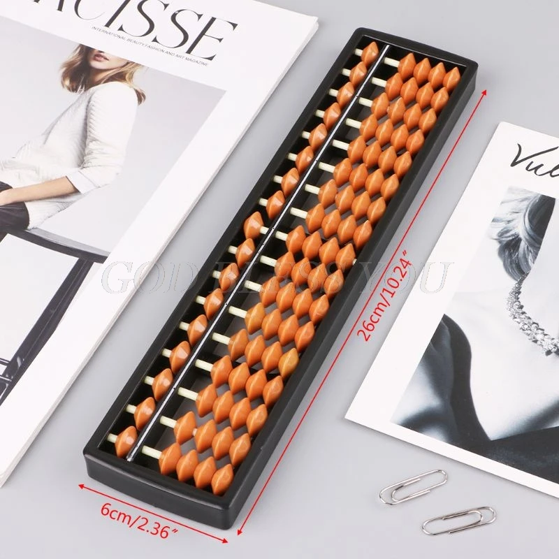 

17 Digit Rods Standard Abacus Soroban Chinese Japanese Calculator Counting Tool Mathematics Beginners Drop Shipping