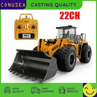 114 scale huina 583 rc truck 22ch 2 4g radio controlled car caterpillar electric control machine toy tractor toys for boys kid