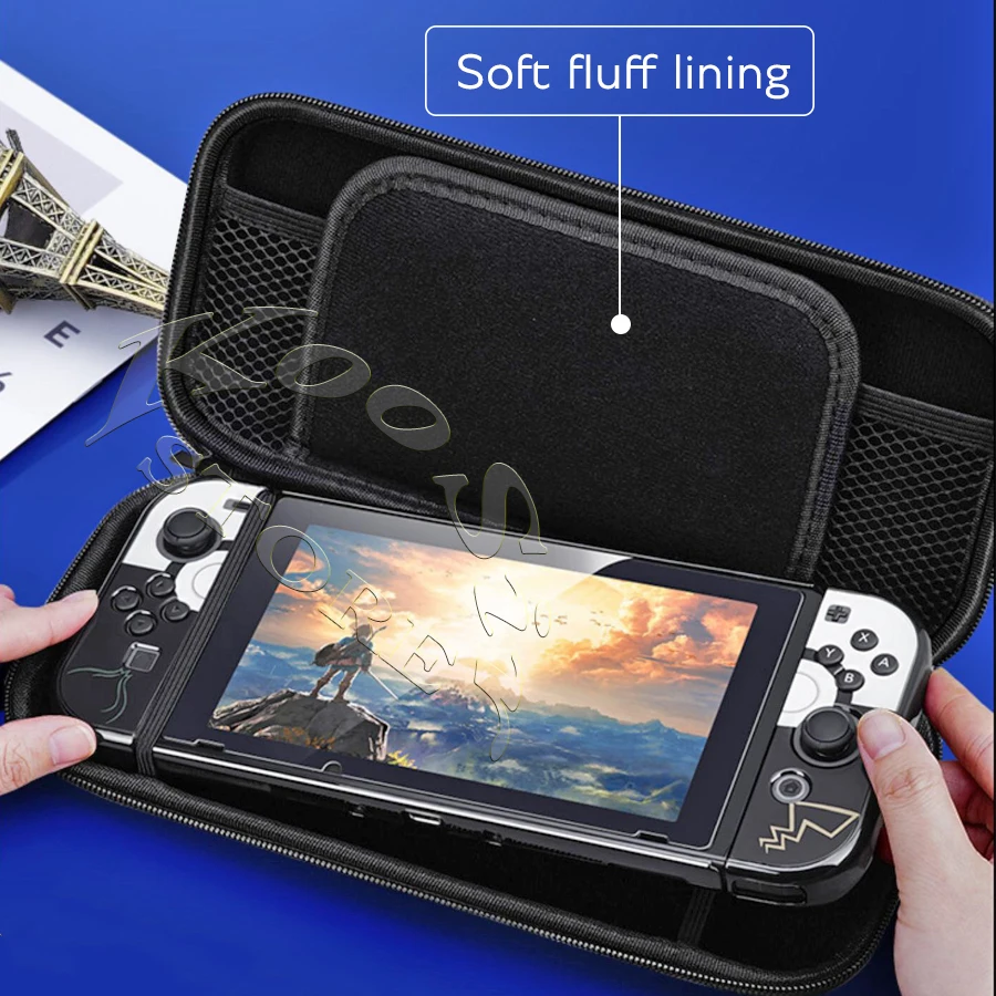Аксессуары для Nintendo Switch EVA Жесткий Чехол консоль сумка переноски Nintendoswitch