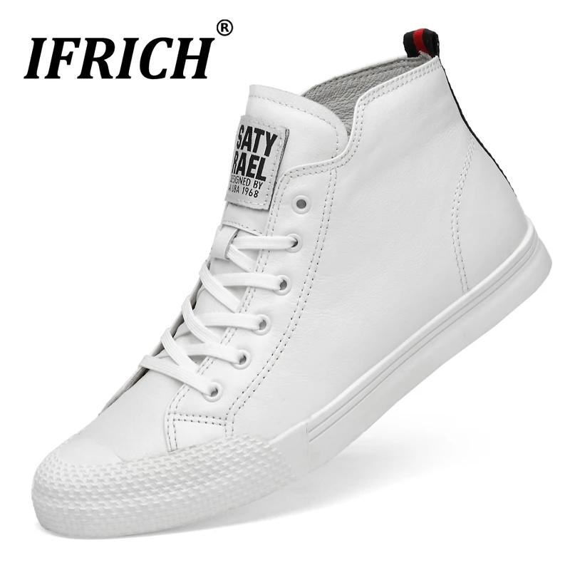 

New Arrival Youth Men Casual Footwear Black Man High Top Fashion Shoe Comfortable Walking Shoes For Mens Designer Flats Shoe Men