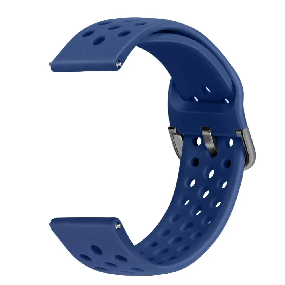 20 мм силиконовый ремешок для часов samsung Galaxy Watch Active 42 мм gear S2 спортивный сменный Браслет ремешок для SM-R500 SM-R810 - Цвет ремешка: 05
