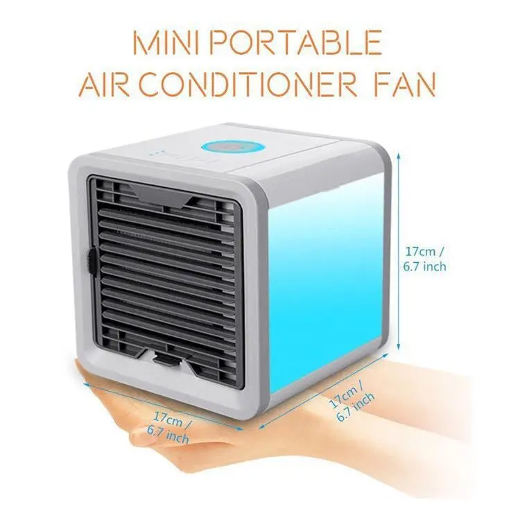 

USB Mini Refrigeration Air Conditioning Portable Air Conditioning Fan Household Desktop Air Cooler Humidifying Water Cooling Fan
