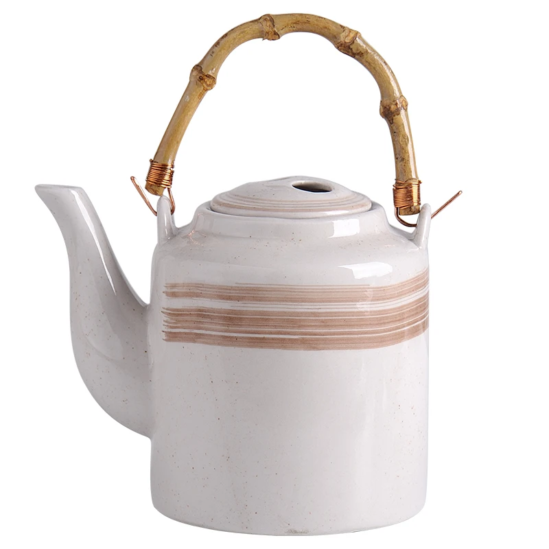 

Китайский чайник ручной работы керамический винтажный большой вместимости для чая чайные горшки ручная роспись коммерческие кухонные при...