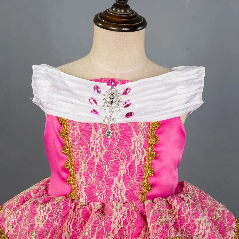 Платье принцессы для косплея Ai Luo розовое платье девочек на Хэллоуин специальное