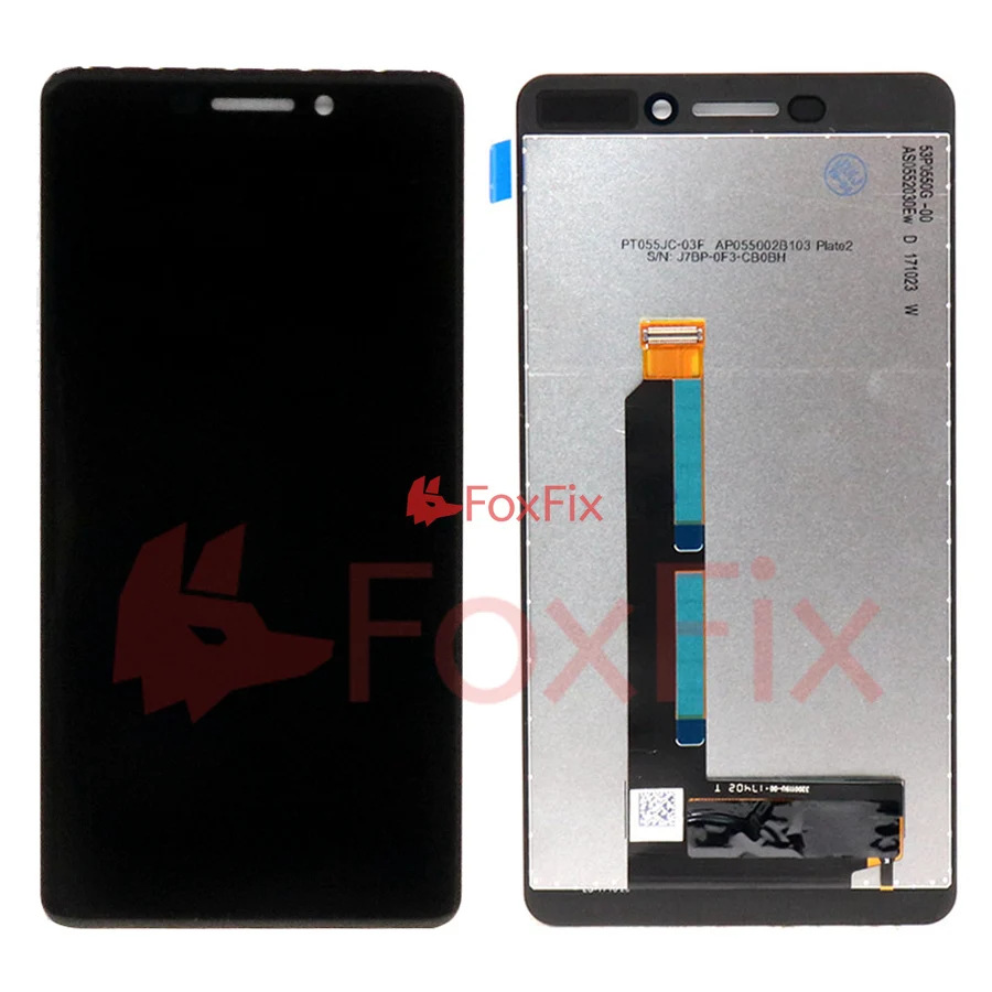 Дисплей FoxFix для Nokia 6 1 Plus ЖК дисплей сенсорный экран X6 2018 TA 1045 1050 сменный