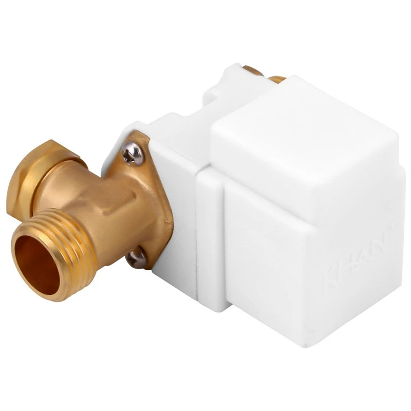 

1Pc Practical 1/2Inch Solenoid Valve 12V DC 250MA 0.02 - 0.8Mpa for Water Air N/C Normally Closed Solenoid Valves