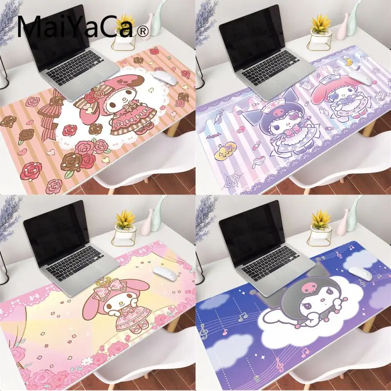 

MaiYaCa Japan Anime gamer play mats Mousepad Gaming Mouse Pad Large Locking Edge Keyboard 90x40cm Deak Mat for Cs Go LOL