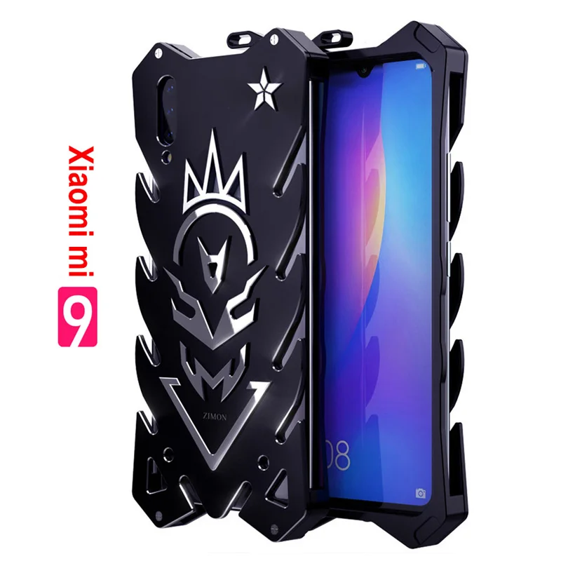 Чехол для Xiaomi mi 9t pro ударопрочный металлический чехол Zimon 9 mi9 se Алюминиевый