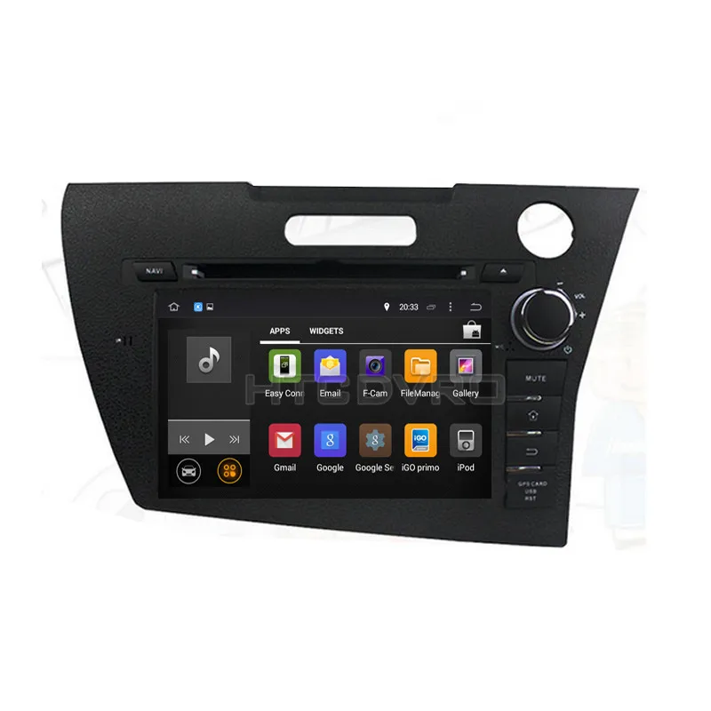 YMODVHT 7 дюймов 4G Восьмиядерный Android 9 0 1 автомобильный dvd плеер для Honda CR Z 2010 2018