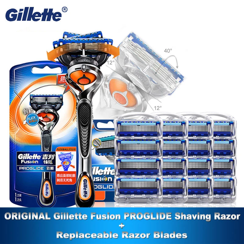 

Бритва мужская Gillette Fusion 5, с 5-слойными сменными лезвиями