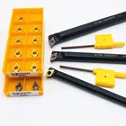 Карбидная пластина для токарного станка с ЧПУ S08K S10K S12M S14N S16Q-SDUCR07, 95 градусов, для DCMT070204