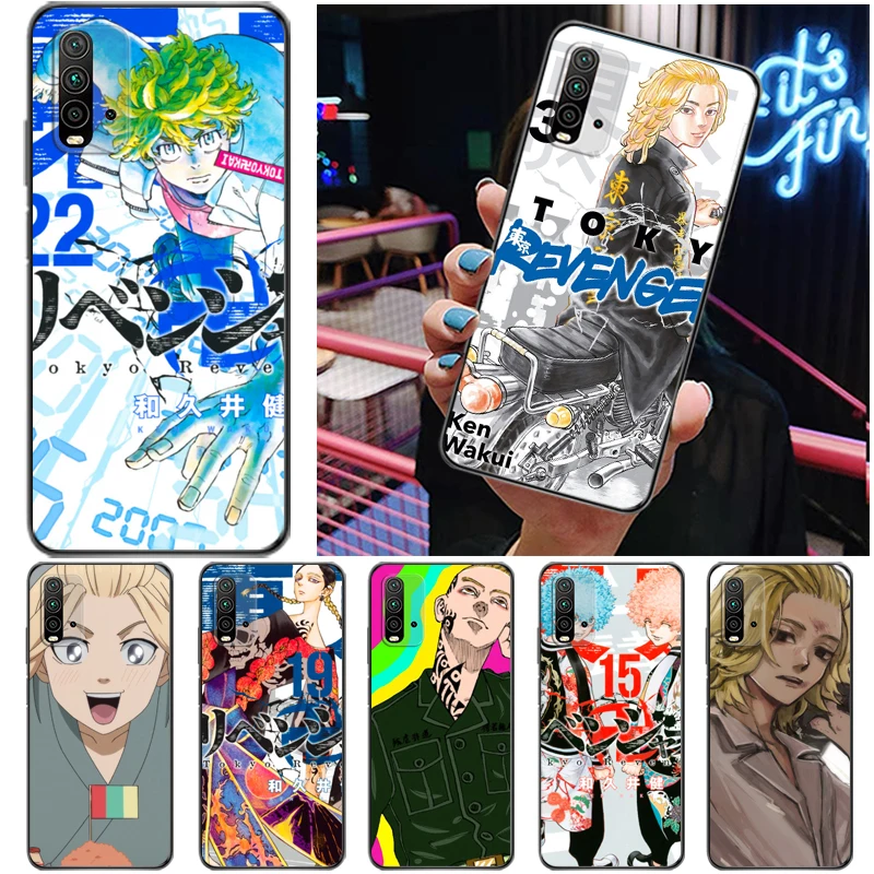 

Toko Revengers Janpan Cartoon Phone Case For Xiaomi Redmi 9 9T 9A 9C Pro Soft TPU Back Cover Coque Cases Funda Carcasa