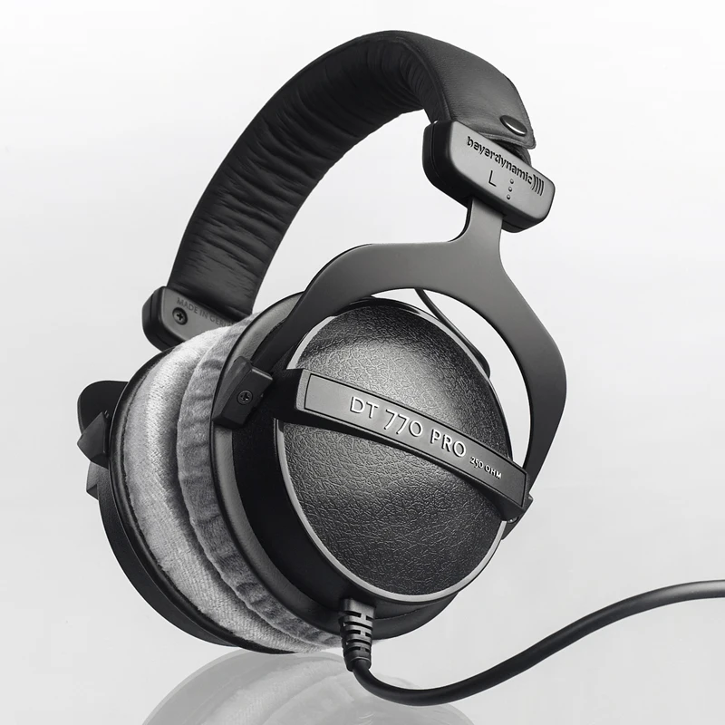 Оригинальные Hi Fi наушники Beyerdynamic DT770pro с креплением на голову для