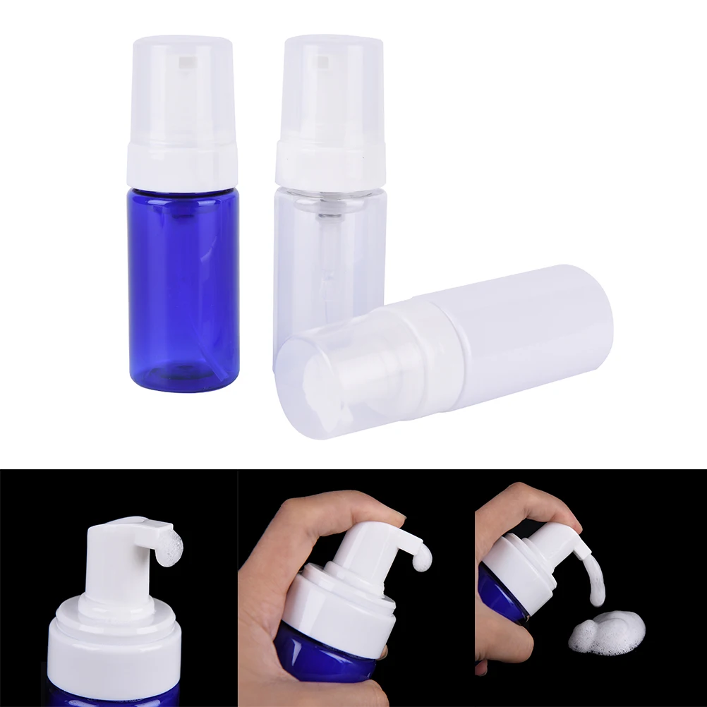 

100ML High grade Foaming Spray Bottle Whipped Mousse Points Fine Shampoo Lotion Refillable Bottle Foam Pump Soap Dispenser