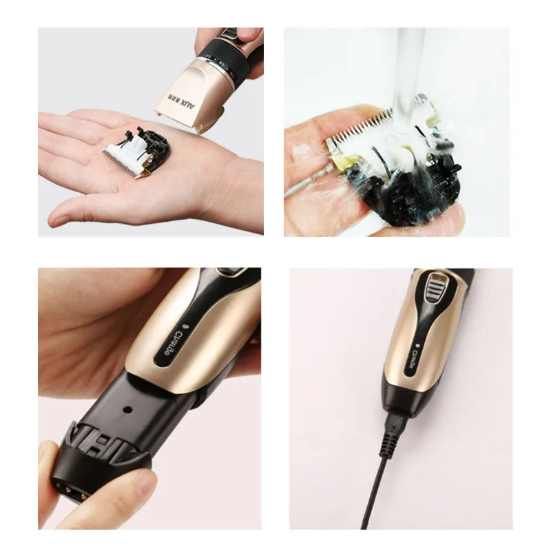 Профессиональная электрическая машинка для стрижки волос Аккумуляторный