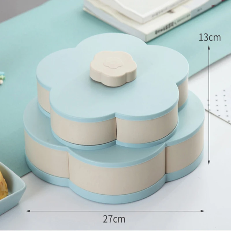 Чайный столик сделай сам получает креативную вращающуюся коробку для конфет с