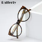 Ralferty ультра-светильник очки против голубого излучения для женщин TR90 Компьютерная оптика 0 диоптрий очки дизайнерские леопардовые кошачий глаз оправы для очков