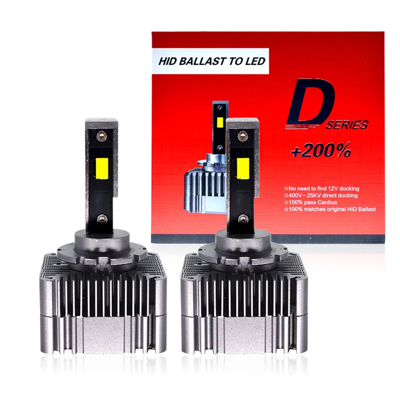 HIDLT 2 шт. неразрушающего Canbus Error Free светодиодный D1S D1R D3S 90W PLUG & PLAY Прямая замена