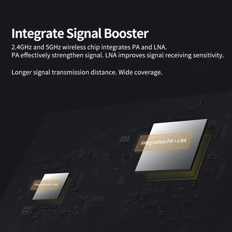 Xiaomi Mi маршрутизатор 4A гигабитная версия 2 4 ГГц 5 WiFi 1167 Мбит/с ретранслятор 64 Мб DDR3 с