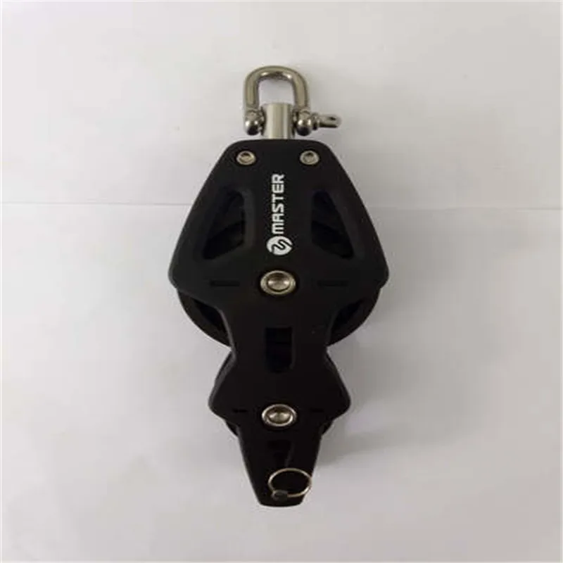 Sailboat Hardware 60mm 2 1/3" Single Swivel Shackle Fiddle Becket Plain Bearing Block Master BP-0620F | Автомобили и