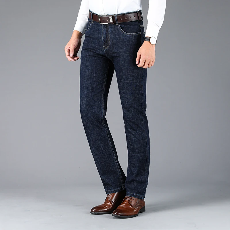 Biker Jeans Homme Pantalon Pants Jean Denim Spijkerbroeken Heren Classic Vaqueros Baggy Fashion Designer High Quality Trousers