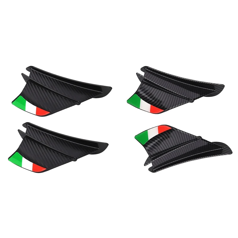 

Motorcycle Winglet Aerodynamic Wing Kit Spoiler Motorcycle Wind Flow Fixing Wing for S1000RR V4 ZX-10R R1