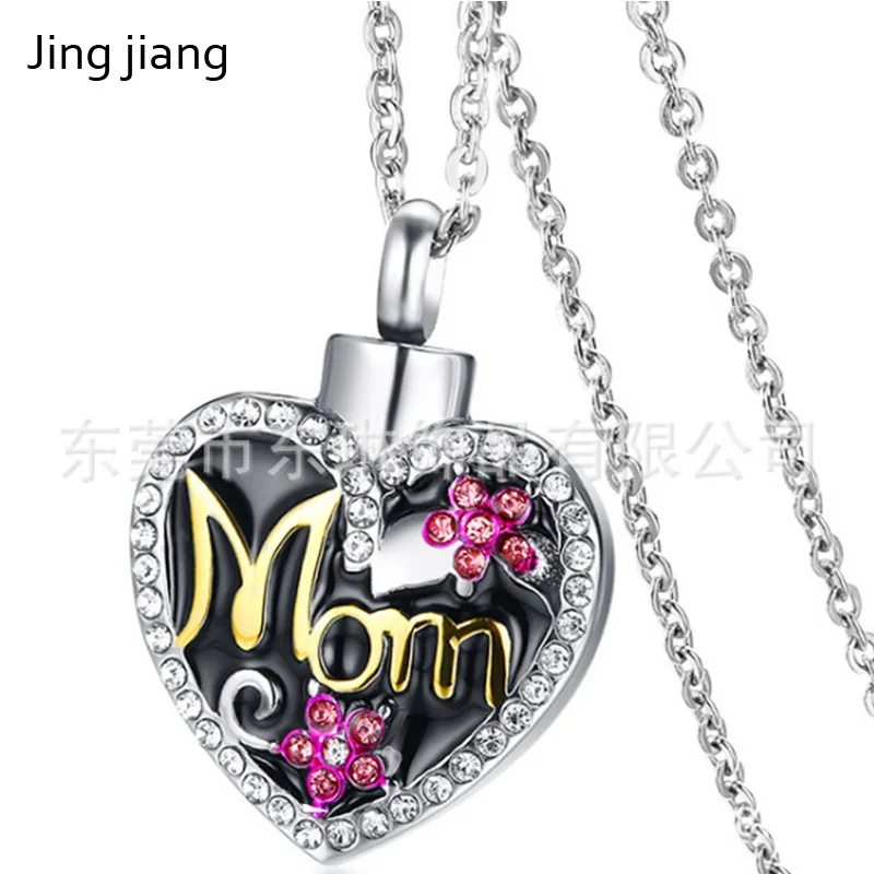 Сувениры с сердечками памятная бижутерия ожерелье из нержавеющей стали бабочкой