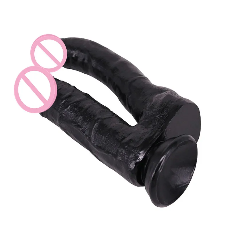 Двухсторонний фаллоимитатор большой длинный анальный пенис лесбийский