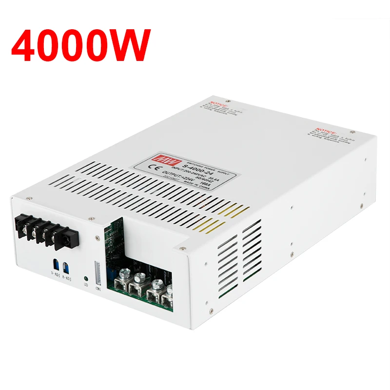 Регулируемый источник питания 4000 Вт, импульсный источник питания 12 В ...