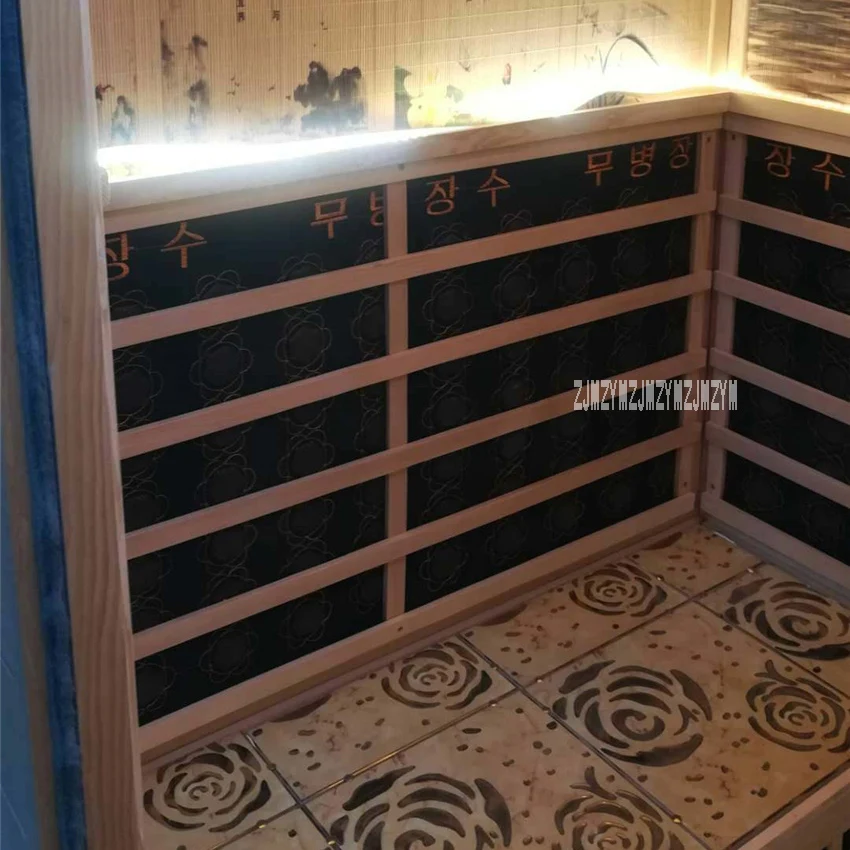 Goede 4-Persoon Sauna Dampende Kamer Home Houten Sauna Commerciële Stomen Kamer Droge Sauna Kamer 220V 2800W 18-65 Graden