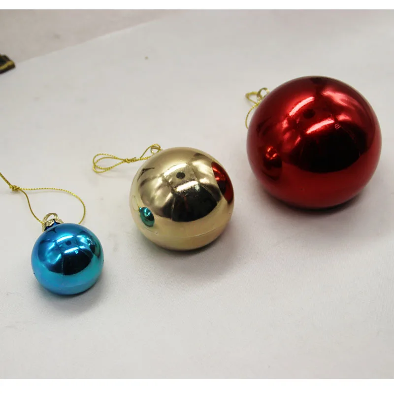 Free Shipping 24pcs/lot Diameter 6cm  Blank Sublimation Christmas Ball Decoration for Transfer Printing Heat Press DIY Gifts