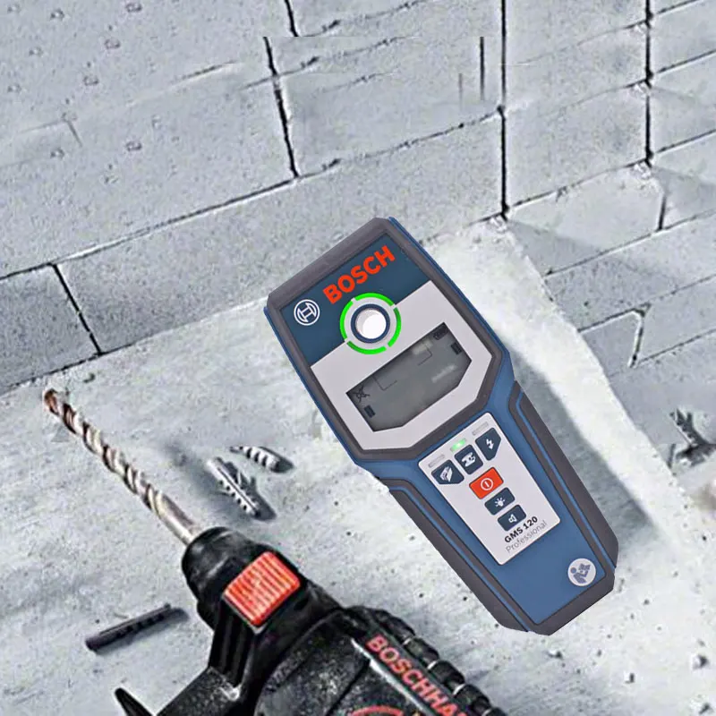 Bosch GMS120 High-precision Wall Detector Professional Measuring Wire / Wood Copper Metal Detection Instrument | Инструменты
