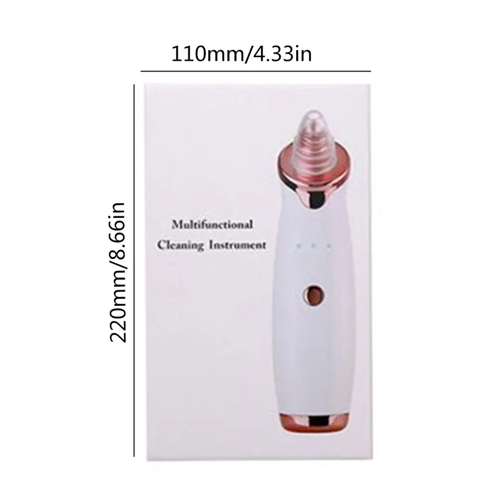 

Diamond Dermabrasion Vacuum Suction Blackhead Remover Face Vacuum Pore Cleaner Nose Acne Pimple Remover Beauty Facial Cleansing