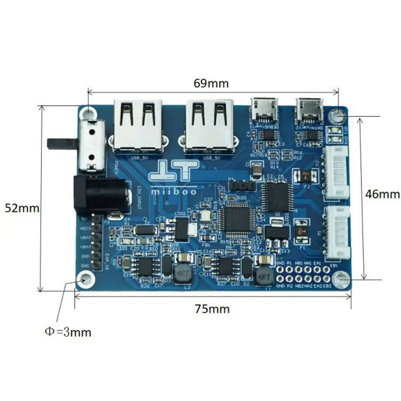 STM32 Motor Drive Board ROS Chassis Differential PID Control Coding Deceleration Miiboo Robot | Инструменты