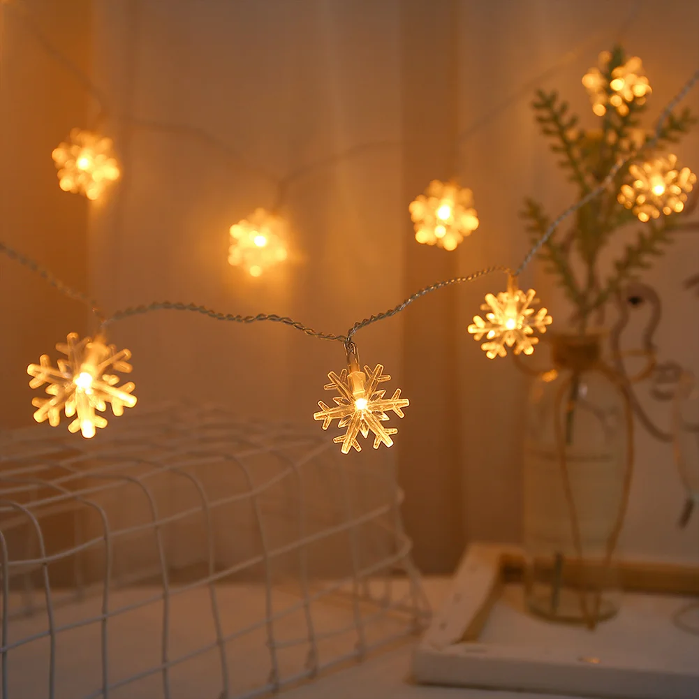 

20LEDs Christmas Snowflake String Light Party Birthday Festival Decor Light String DC120