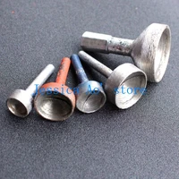 2pcs 12 37mm eyeball grinding tool convex ball carving for angle grinder accessories m10 screw hole shank diamond grinding head
