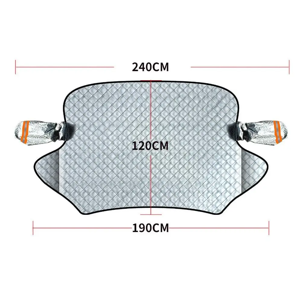 

Winter Thick Magnetic Car Front Windshield Anti UV Sunshade Snowt-proof Cover