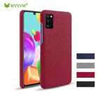 Чехол для SAMSUNG A41 Galaxy A51 A71 A31 A41 A21 A11, высококачественный холщовый чехол-подставка Pattem, противоскользящий Роскошный чехол для телефона
