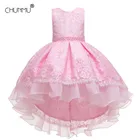 Платье детское кружевное без рукавов, на свадьбу, 4-14 лет