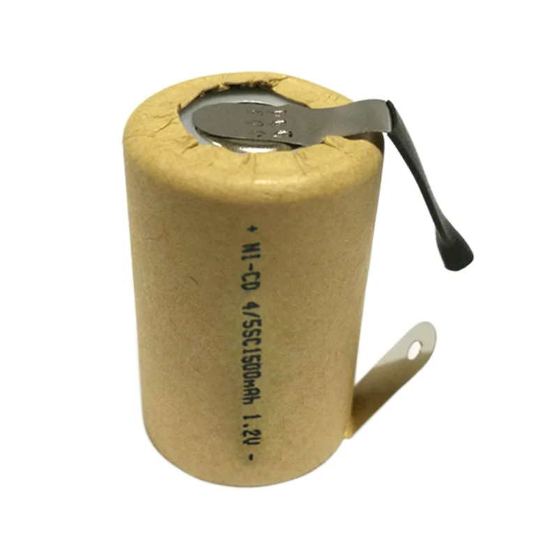 4/5SC 1500 мАч 1 2 в никель кадмиевая аккумуляторная батарея Power Cell с сварочными