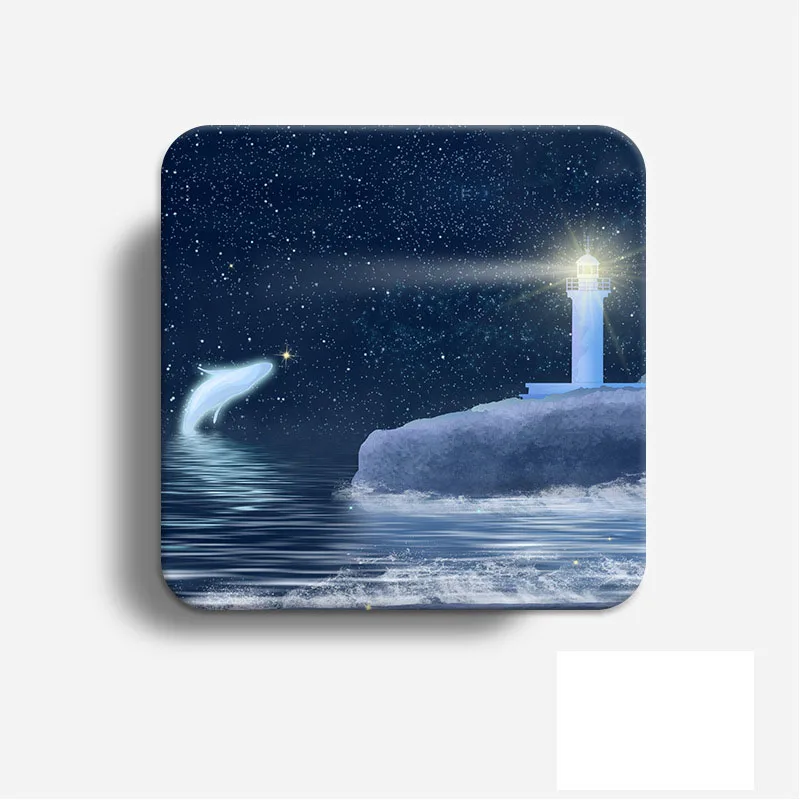 1/5 шт. квадратные подставки для напитков Абсорбирующая Тепловая подставка