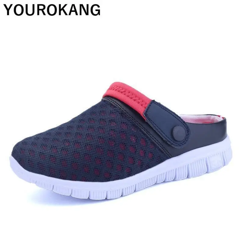 Мужские тапочки 2020 сабо летняя мужская обувь шлепанцы мужские садовые горки