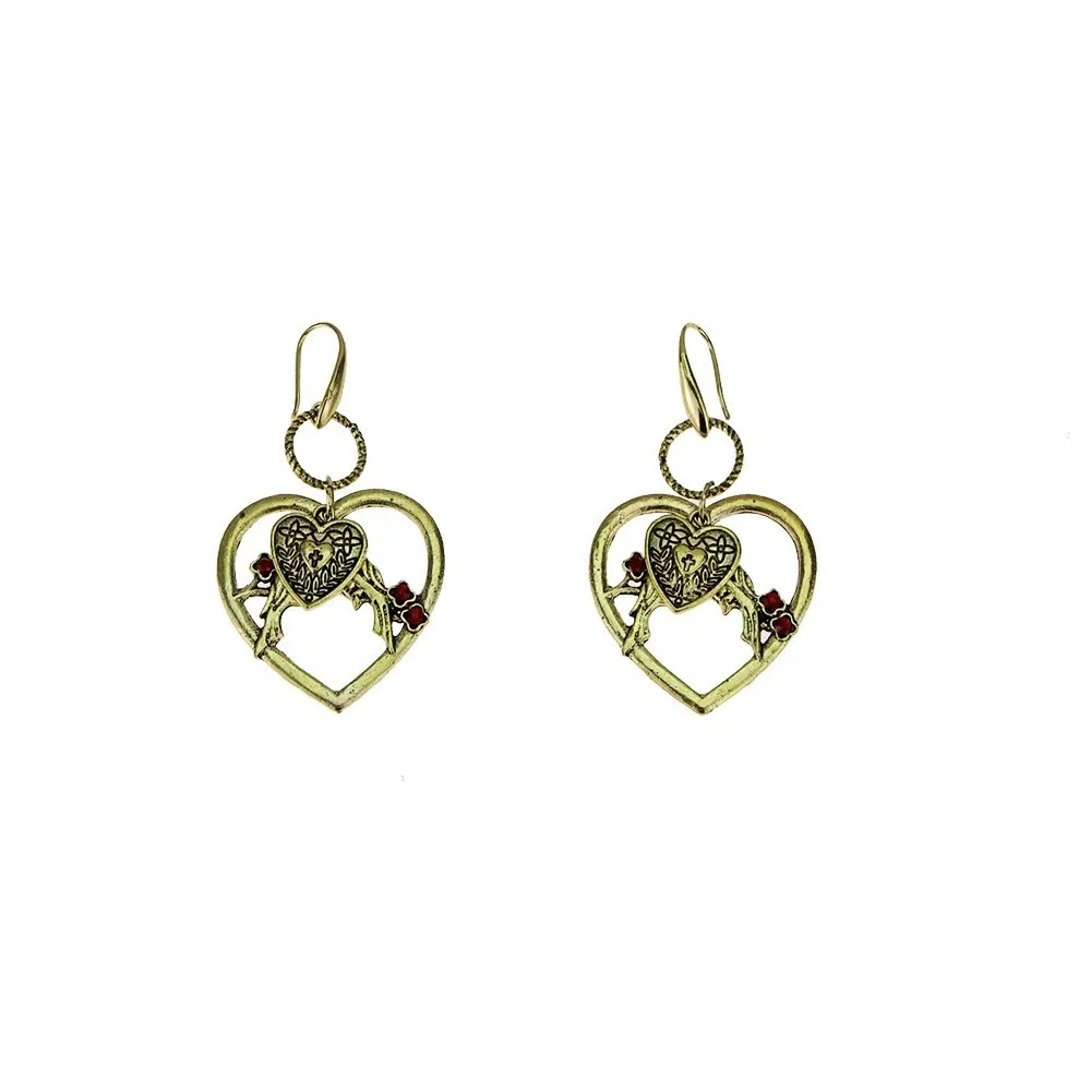 

New Fashion Women Earrings Creative Metal Retro Love Bird Animal Earrings Pendientes 2020