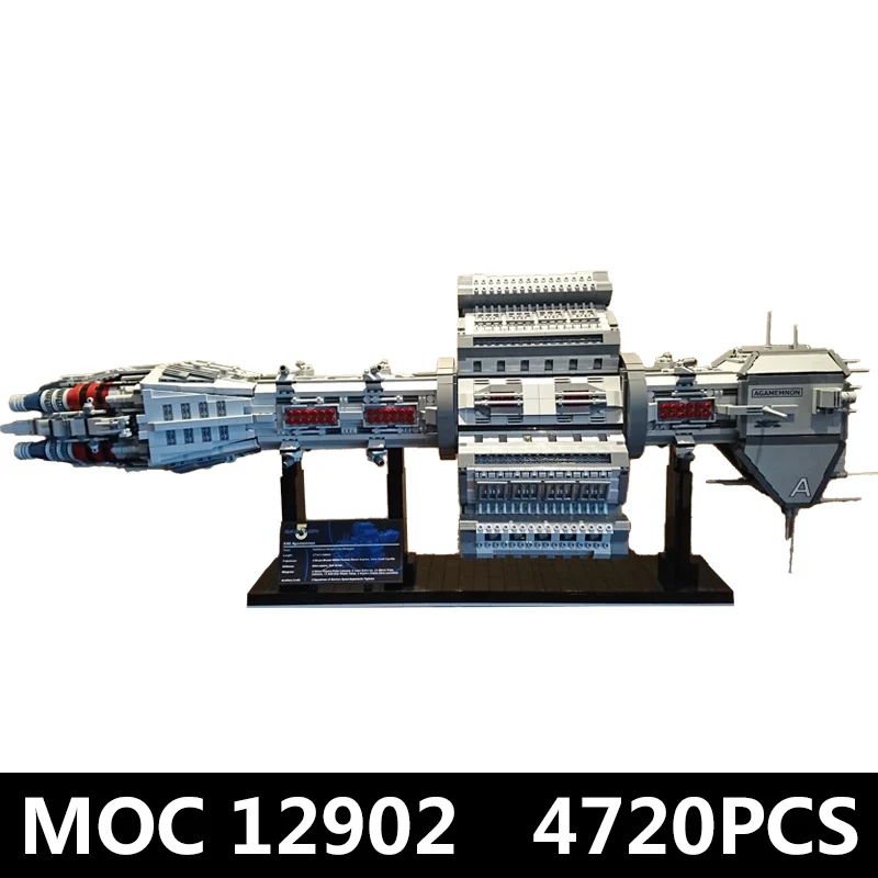 Yeshin MOC 12902 EAS набор Agamemnon эскорт круизер строительные блоки кирпичи Сборка игрушки