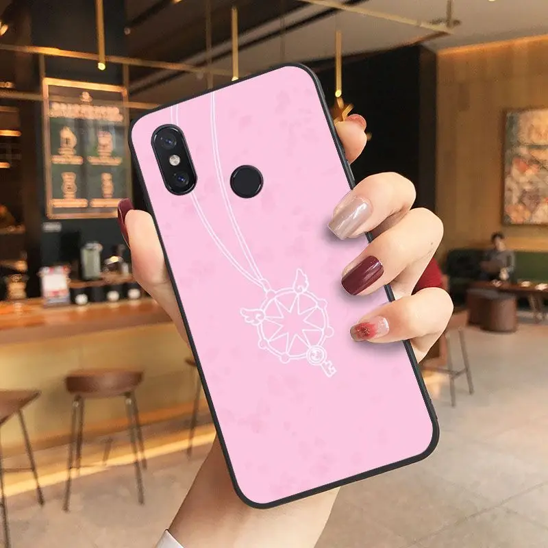Новинка чехлы Cardcaptor Sakura чехол для телефона Xiaomi Mi MIX2 MIX2S MAX2 MAX3 F1 5 Note2 Note3 оболочка