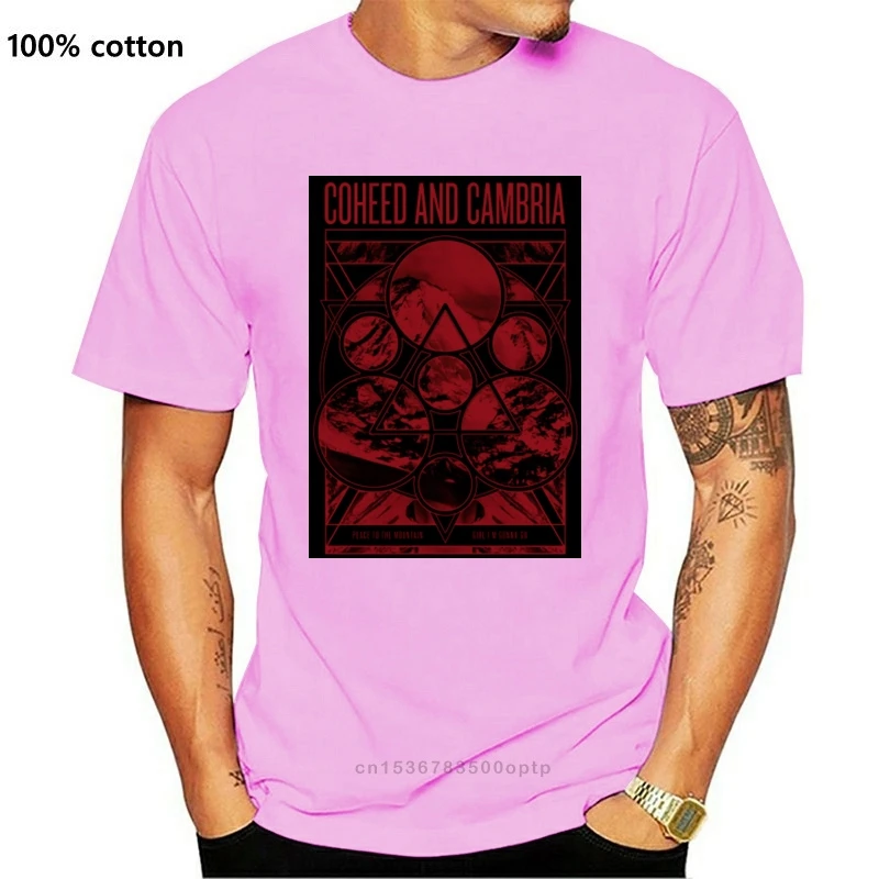 New Authentic COHEED AND CAMBRIA Mountain Peace Slim-Fit T-Shirt S-2XL 2021 Tops wholesale Tee custom Environtal printed Tshirt