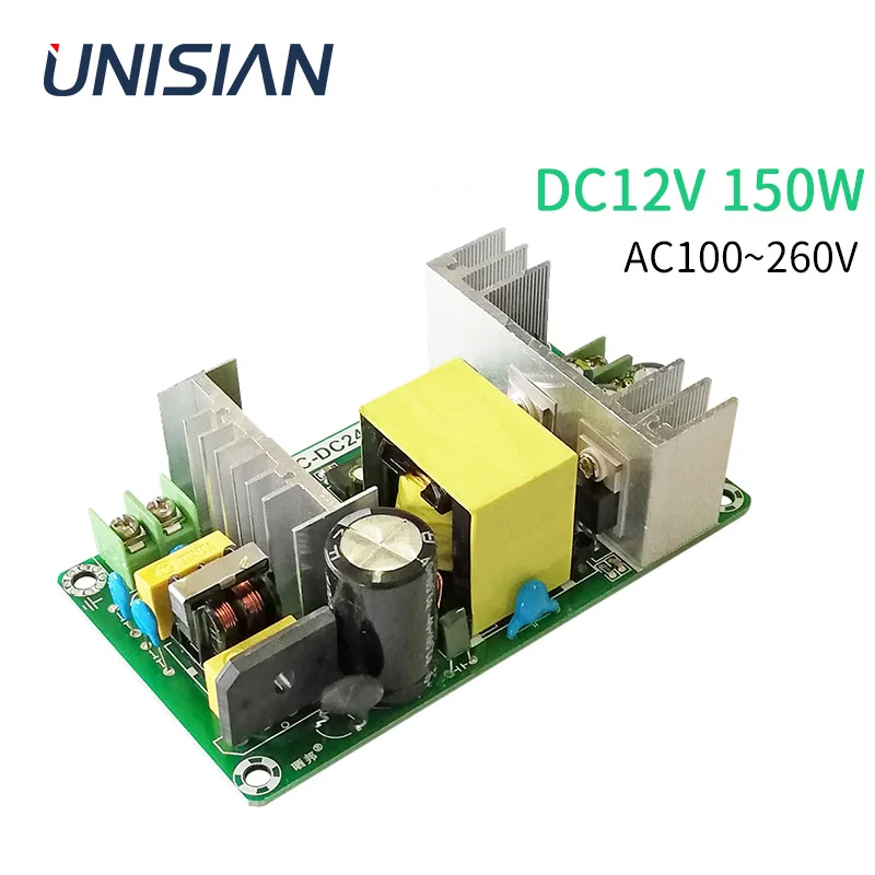 Модуль питания UNISIAN 150 Вт 12 В постоянного тока импульсный адаптер для домашней