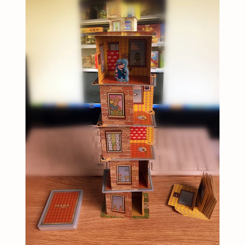 Супер Rhino настольная игра 2-5 игроков забавные карточки игры Высокого Качества