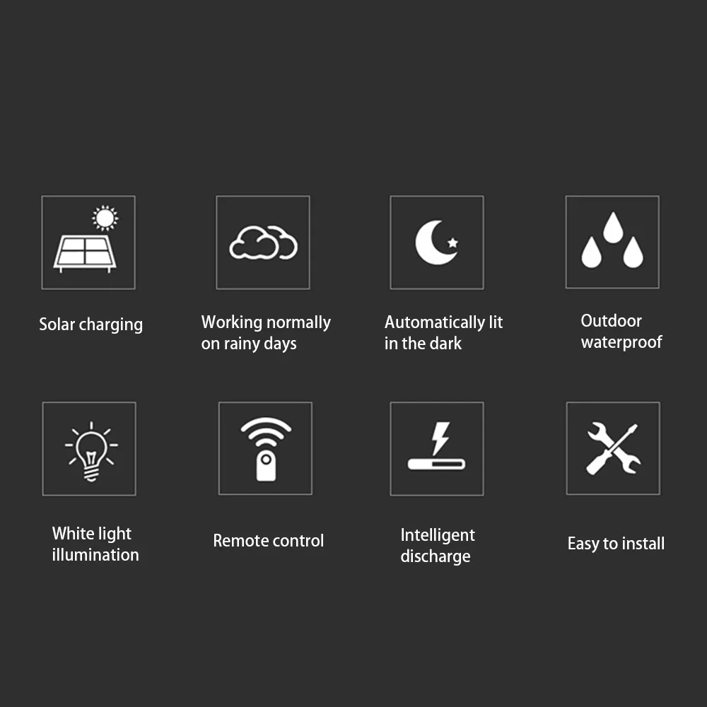 Светильник Настенный уличный на солнечной батарее с датчиком движения 30